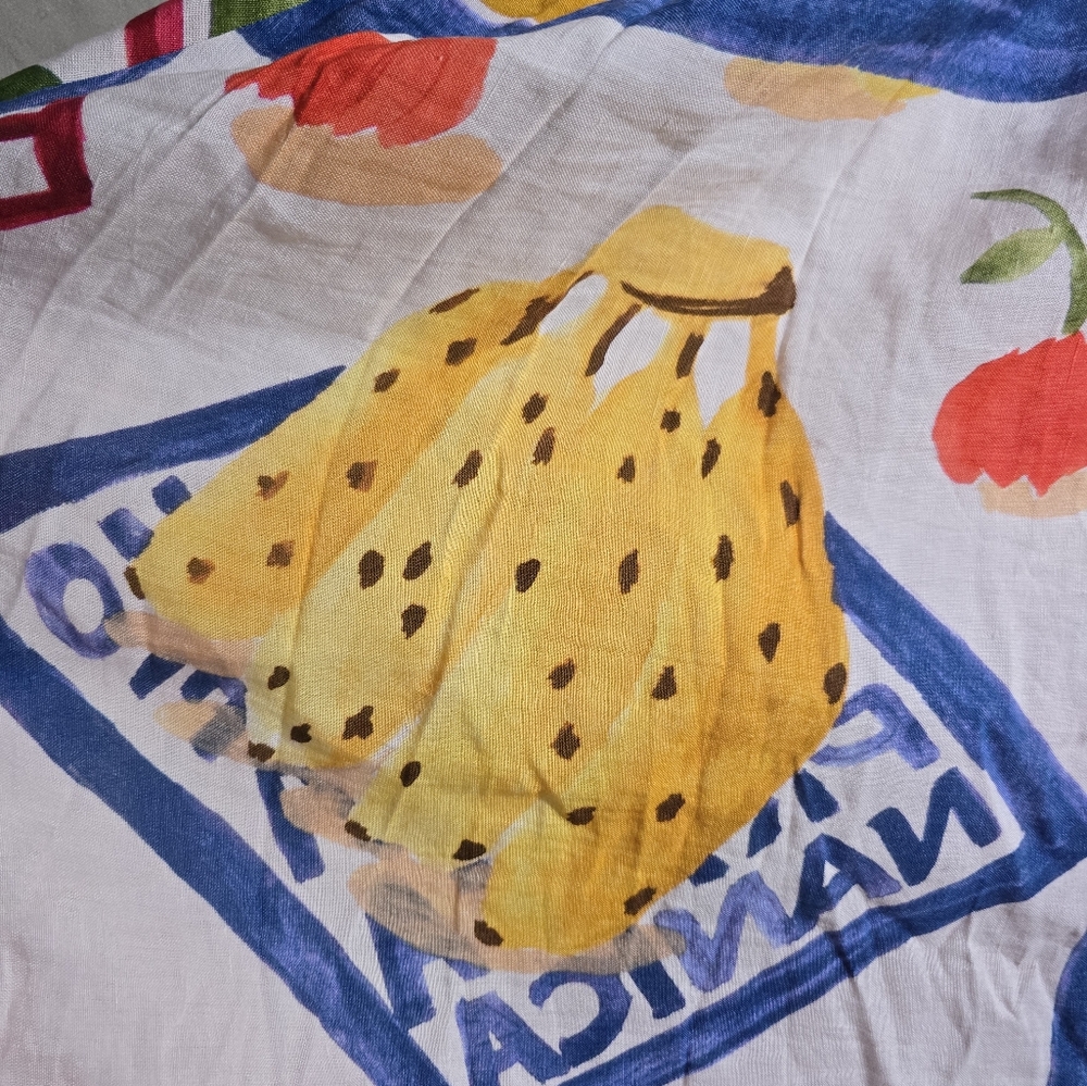 Farm Rio Fruit Patchwork Skirt Small NWT - Picture 9 of 11
